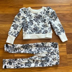 Janie & Jack floral sweater set